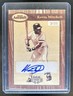 2025 Leaf Lumber Kevin Mitchell Grain Assault Auto Bronze #/35