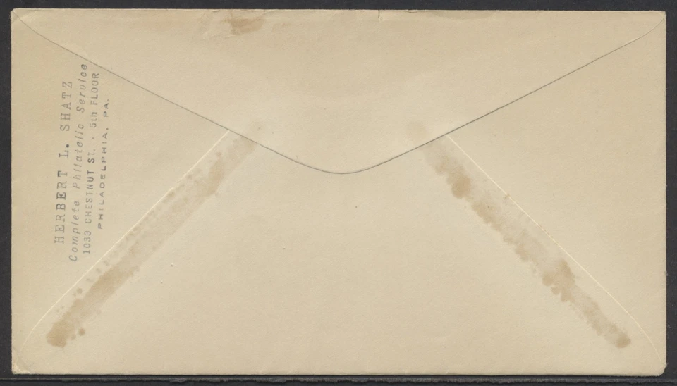 1937 #791 2c Navy FDC Army Navy Cachet with #785 (1936) Washington DC - Image 2 of 3