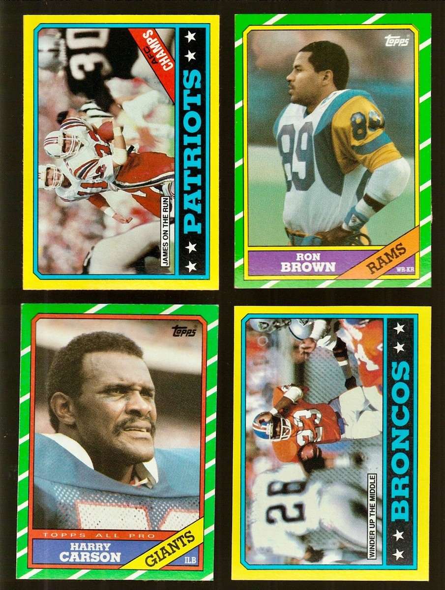 1986 TOPPS Football SET BREAK ***YOU PICK*** #1-200 NM-MT 2 CARD OR $2 MINIMUM