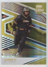 2020 Panini Elite Extra Edition Prime Numbers Gold 20/24 LJ Jones IV #159 0ea4