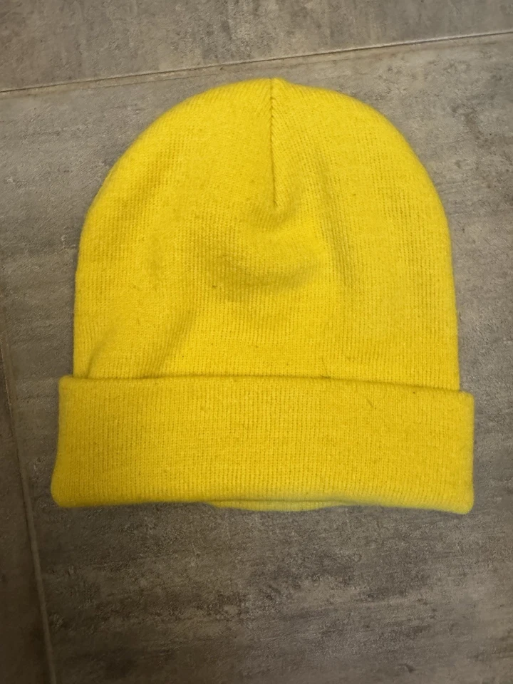 Raro gorro Supreme amarillo pingüino 2020 FW20 difícil de conseguir nuevo Foto 2 de 3