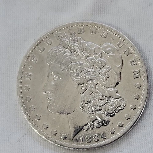 1884 O Morgan Silver Dollar in BU Condition