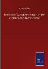 Anonymous | Province of Canterbury. Report by...