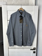 Vivienne Westwood Anglomania Classic Men's Shirt Blue Stripes Striped Luxury Y2K