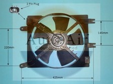 Radiator Fan Electric Motor Driver Side Fits Chevrolet Daewoo AUTO AIR 05-1207