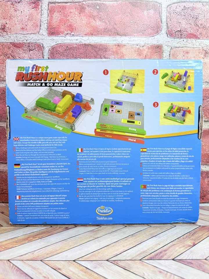 ThinkFun Rush Hour Traffic Jam Logic Game Engaging STEM Toy - Kids Age 8+  New - Image 2 of 4