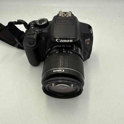 Canon EOS Rebel T4i  18.0MP Digital SLR Camera (Read DESC)