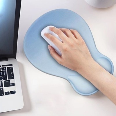 Office Mouse Pad With Wrist Support Ergonomic Gaming Desktop Mouse Pad Wrist