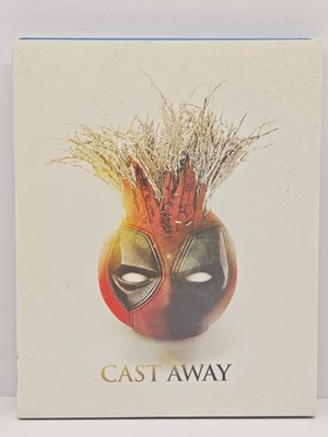 Cast Away (Blu-ray, 2000) w/ Slipcover 