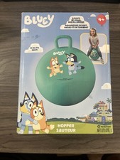 New Hopper Playset BLUEY & BINGO 15" Hopper Bouncy Ball Indoor & Outdoor