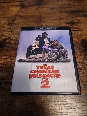 The Texas Chainsaw Massacre Part 2 4k Ultra HD Blu-ray