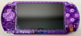 PSP3000 Clear Purple / IPS Screen / Battery / Sony Charger  / Region Free / 32GB