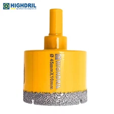 45mm Diamond Drilling Core Bits Drill Bit Hole Saw Cutter for Marble Ceramic
