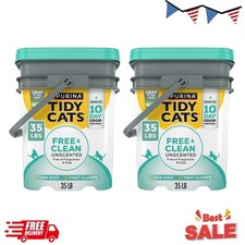 2P Purina Tidy Cats Free and Clean Unscented Cat Litter