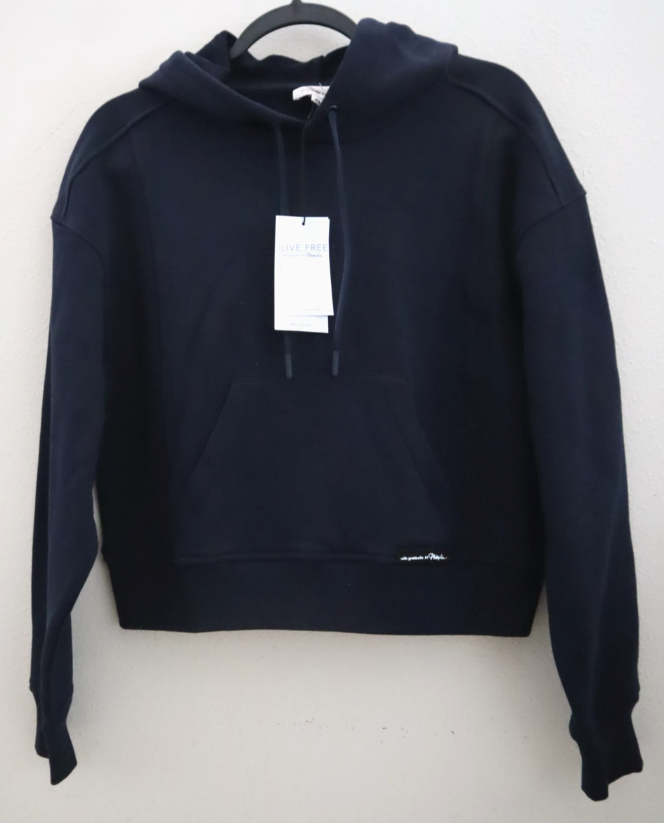 3.1 Phillip Lim Women's Sz XS Navy Blue Don't Sweat It Cropped