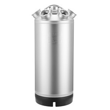 VEVOR Cleaning Keg 5 Gallon Beer Lines Cleaner with 4 D Couplers  Rubber Base