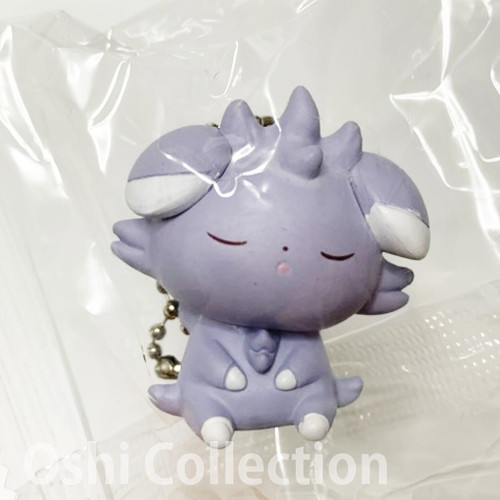 Espurr Keychain Poke Peace Sleeping Mascot Part 2 Pokepeaace Charm Japan