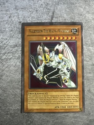 Yu-Gi-Oh Valkyrion the Magna Warrior SDD-001 Parallel Secret Rare HP