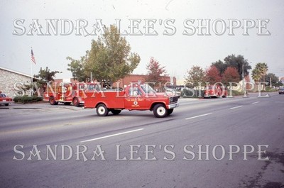 Fire Apparatus Slide 1985 LACFD Glendora 1981 Ford Truck Patrol 86 Station 86