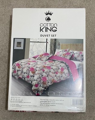 100 % ÄGYPTISCHE BAUMWOLLE BETTBEZUG BETTWÄSCHE LAKEN BETTBEZÜGE DOUBLE KING