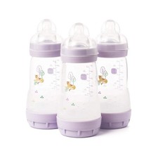 MAM Easy Start Anti-Colic Bottle Lilac 260ml 3Pk