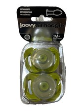 Joovy Lime 2 Pack 0M Small Orthodontic natural-touch-silicone pacifier