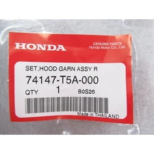 Honda OEM   [2015-2020] FIT   RH Hood Garnish Upper Molding Trim 74147-T5A-000