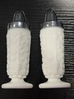 WESTMORELAND MILK GLASS PANELED GRAPE ANHD LEAF 4 3/4" SALT AND PEPPER SHAKERS — photo 6