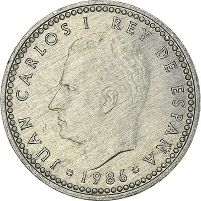[#931472] Münze, Spanien, Peseta, 1986 - Bild 1 von 2