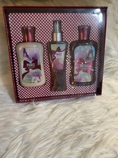 Bath Body Works Paris Amour Shea Lotion Shower Gel Fragrance Mist Rare SET