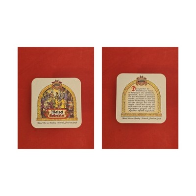 Maisel Bamberg the cellar beer of the... brewery beer mat beer