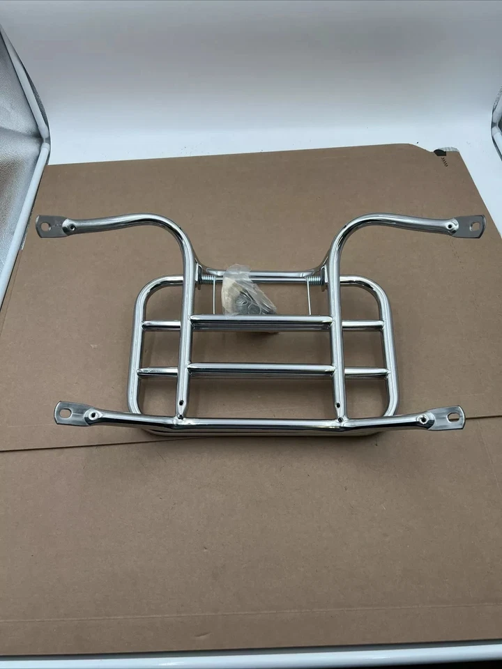 Piaggio Vespa ET ET2 50 ET4 125 - Gepäckträger vorn chrom - original NOS (22) - Bild 3 von 4
