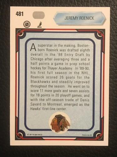 1990-1991 Upper Deck Hockey- - - Pick A Card -#32 - #537 +Hologram - Picture 208 of 324