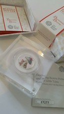 BEATRIX POTTER BENJAMIN BUNNY Silver Coin Boxed Certificated Royal Mint 