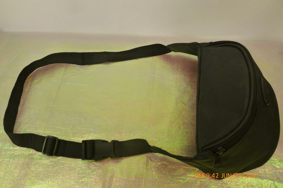 Mint AMERICAN TOURISTER Unisex Black FANNY PACK Waist Pouch Belt Bag Fits to 42