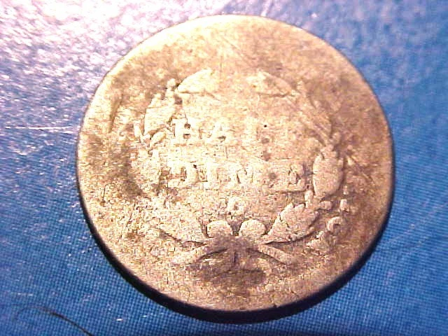 US Coins Antique 1839 O Seated Liberty 90% Silver Half Dime 183 Years Old #G149 - Image 2 of 2