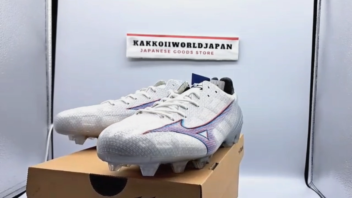 MIZUNO Soccer Cleats Mizuno Alpha ELITE P1GA2362 09 White MIZUNO Soccer Cleats Mizuno Alpha ELITE P1GA2362 09 White