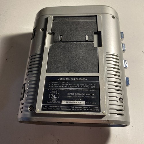 The Binoc By Sears TV Receiver Vintage 1981 - Picture 2 of 9