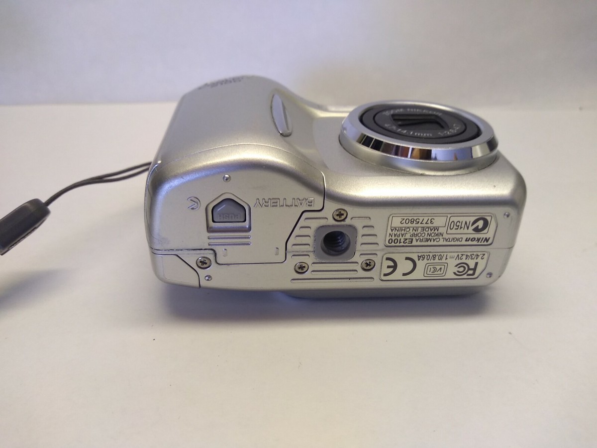 Nikon Coolpix 2100 Digital Camera & Data Cable | eBay