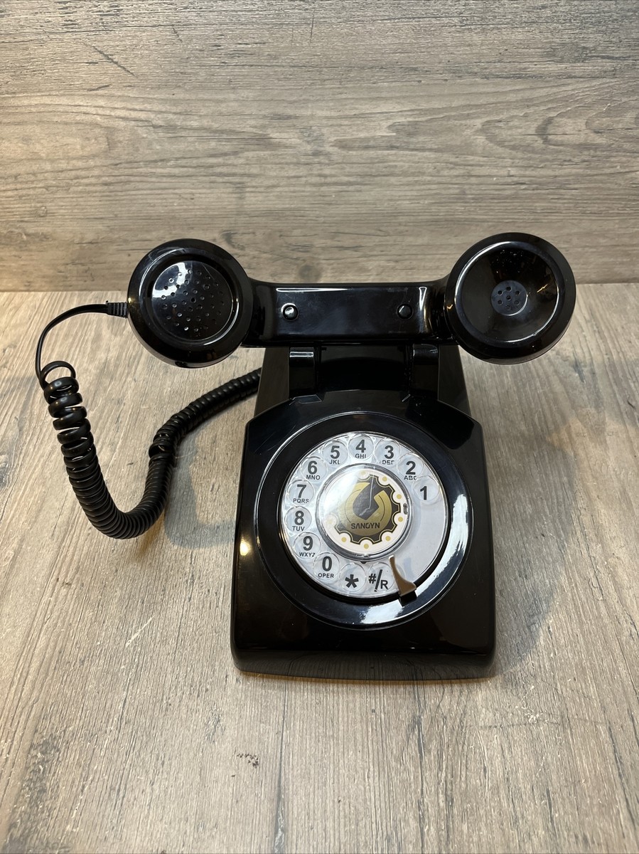Mua Sangyn Retro Landline Telephone Classic Vintage Corded Phone Old Fashioned Dial Button Desk Phone With Redial Function For Home Office Trên Amazon Mỹ Chính Hãng 2026 - View #5