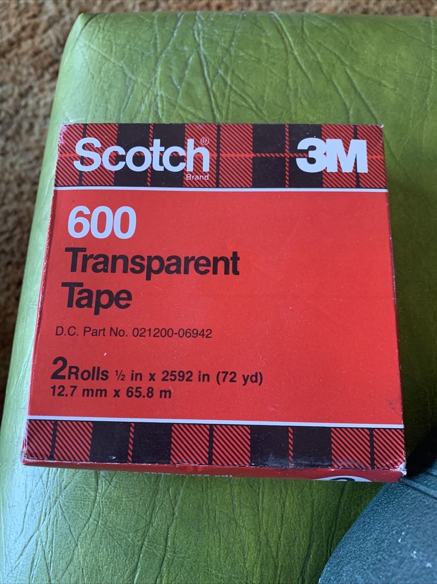 Vintage Scotch 3M Metal Single Tape Dispenser Heavy Duty Cast Iron