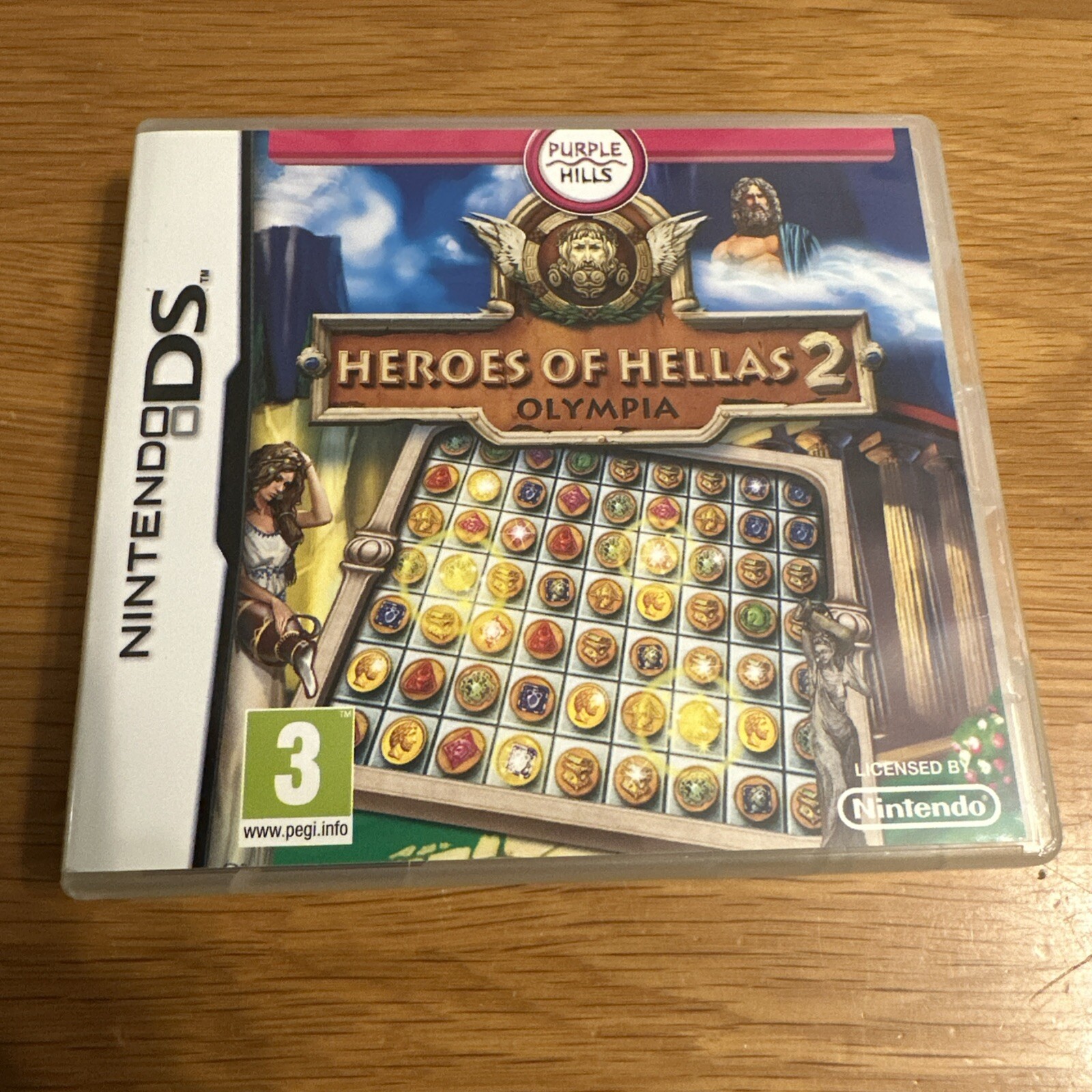 Heroes Of Hellas 2  Nintendo DS Boxed With Manual