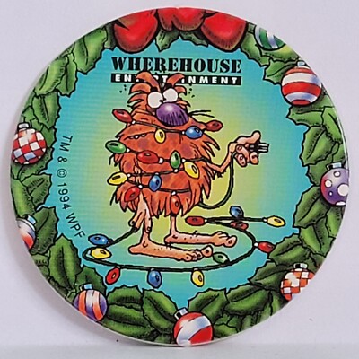 Vintage Pog * WPF WhereHouse Entertainment Christmas * Lights * Bin117