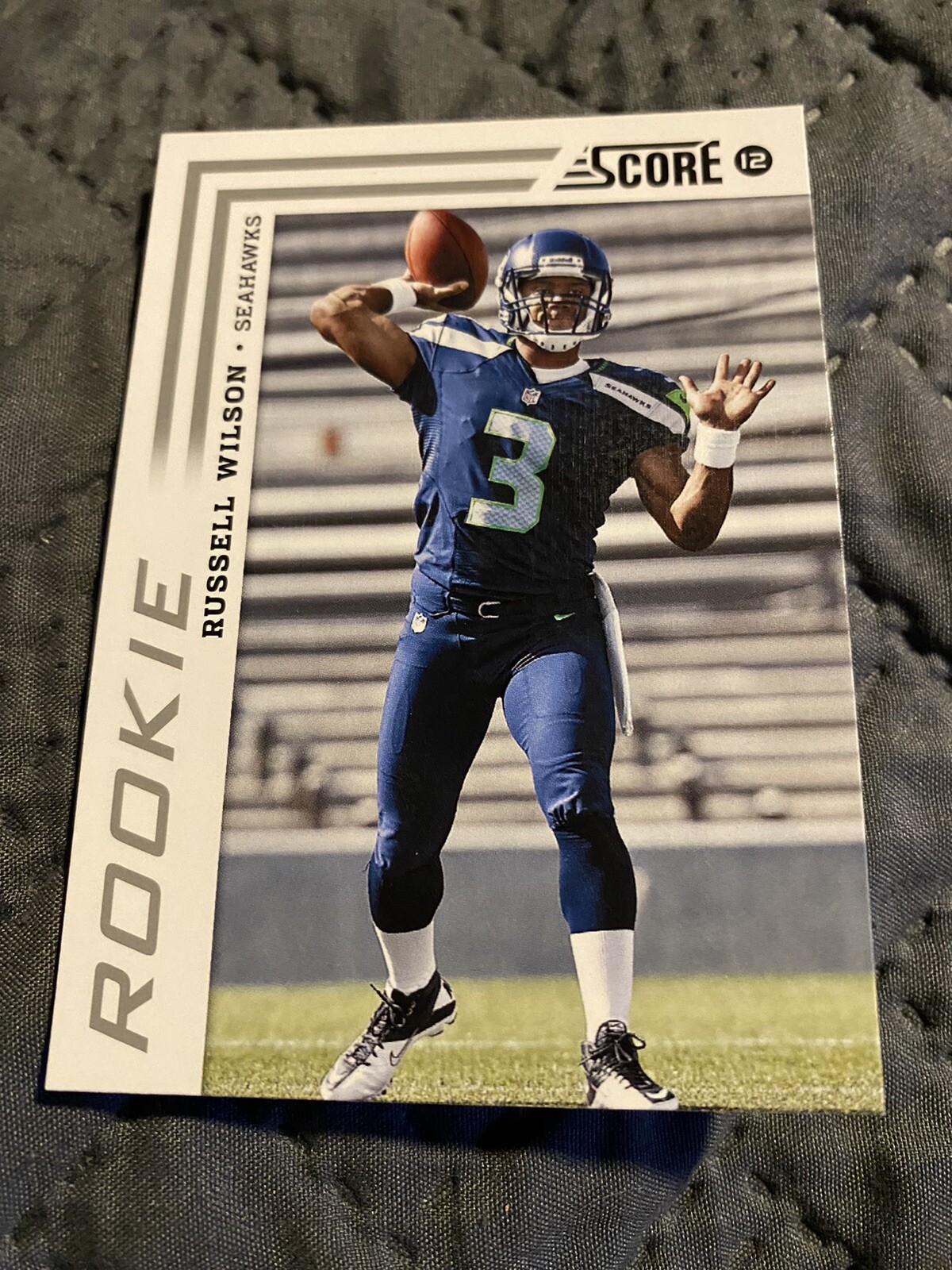 2012 Score #372A Russell Wilson RC/(passing) Seattle Seahawks SB Champ XLVIII
