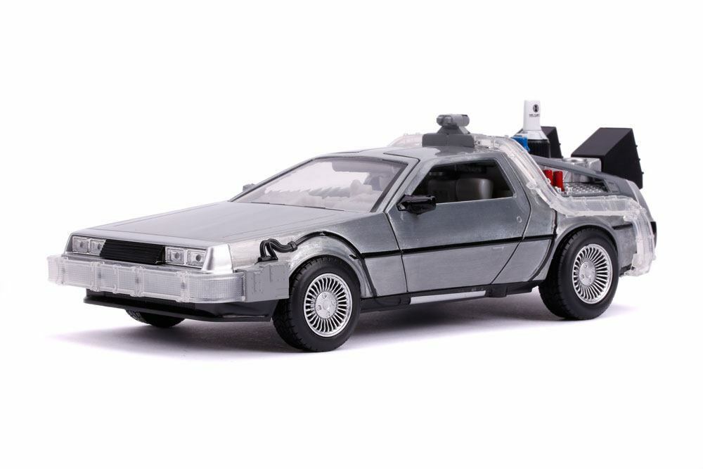 BACK TO THE FUTURE II - DeLorean 1/24 Time Machine Diecast Model Jada Toys