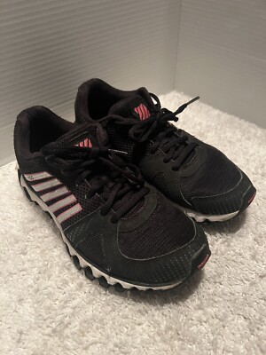 K-Swiss Women's Tubes X-160 CMF Pink (Black and Silver) Shoe Sz 9