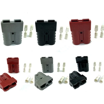 Anderson SB50 Connector Set Cable Wire Quick Connect Battery Plug Kit