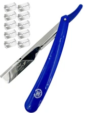 Shave Razors for Men Beard Shape Up Straight Razor blades Refills Barber Rasurar
