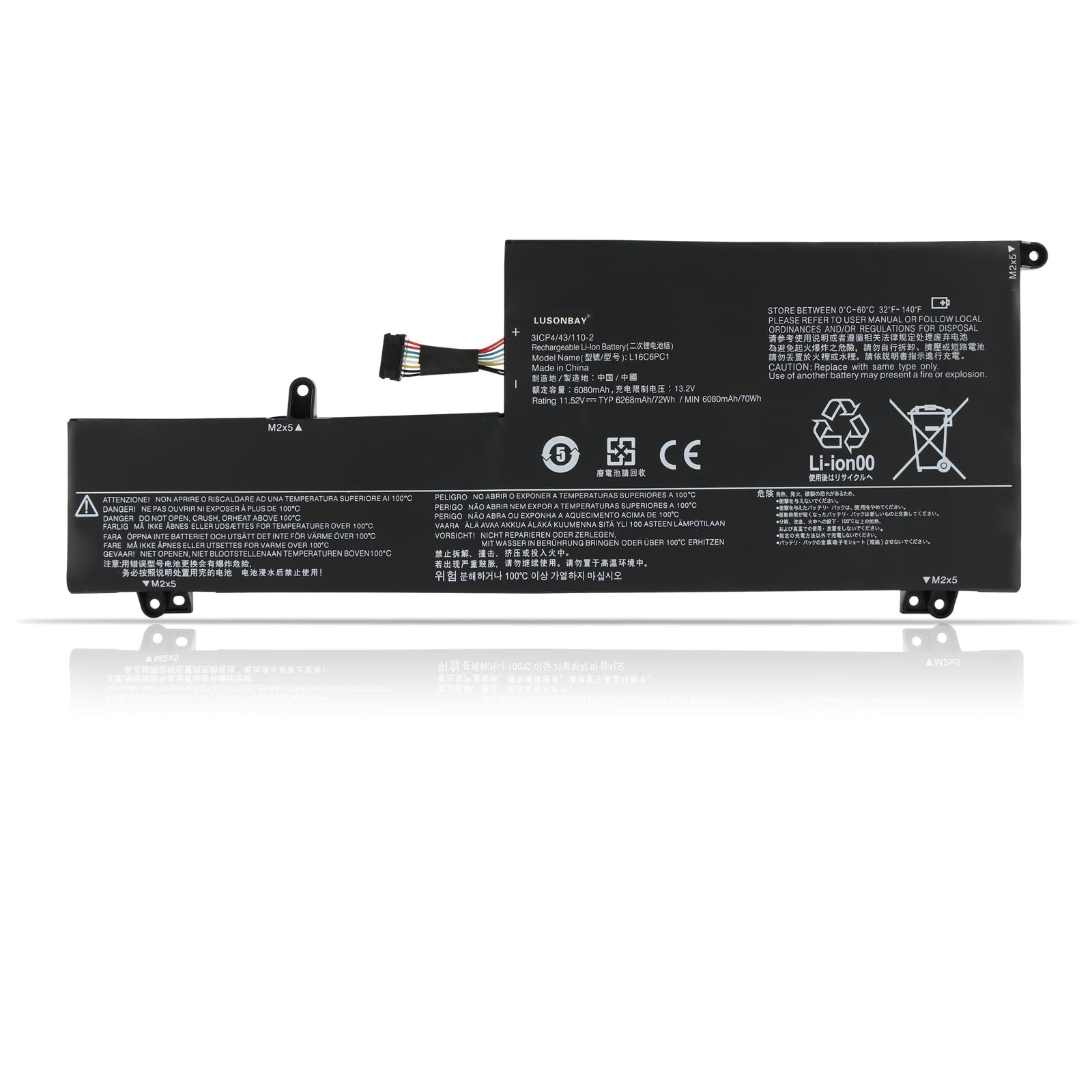 Nuova Vita al tuo Lenovo Yoga 720-15IKB | Batteria L16C6PC1 72Wh
