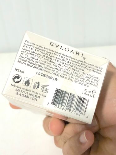 RARO SPRAY EAU DE TOILETTE BVLGARI MAN 30ml sigillato originale del 2012 - Foto 4 di 8